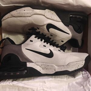 Nike Alpha Trainer 5 Men's Black and White Athletic Shoes